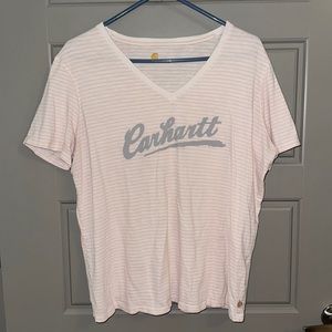 Women’s XL Carhartt V-Neck T-Shirt